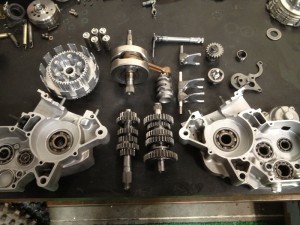 cr125 shifter kart engine