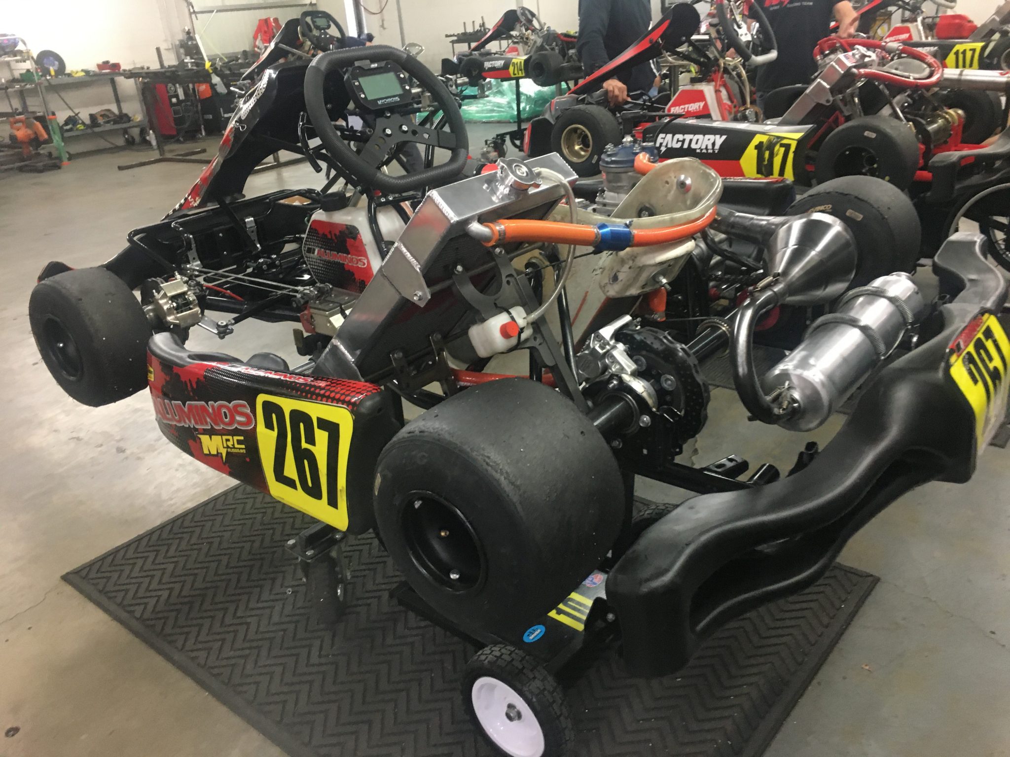 2019 ALUMINOS 'RIO' SHIFTER KART W/ COMPLETE IAME 175 SSE Musgrave Racing