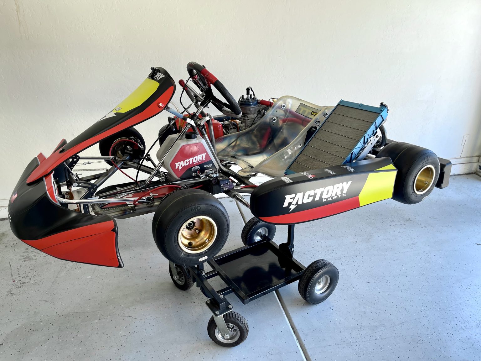 FACTORY KART CHASSIS W/ IAME 175 SSE COMPLETE SHIFTER ENGINE Musgrave