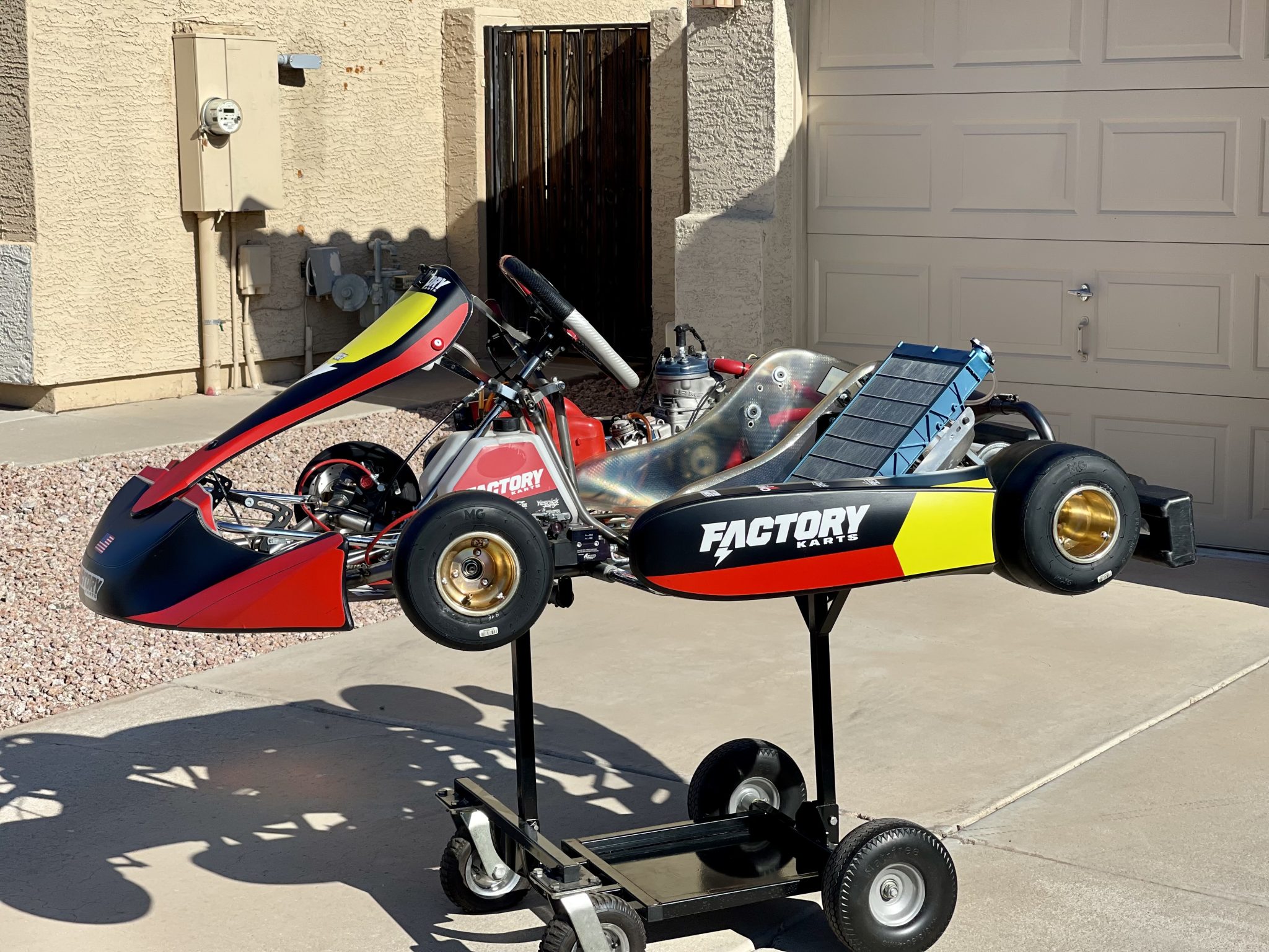 FACTORY KART CHASSIS W/ IAME 175 SSE COMPLETE SHIFTER ENGINE Musgrave Racing