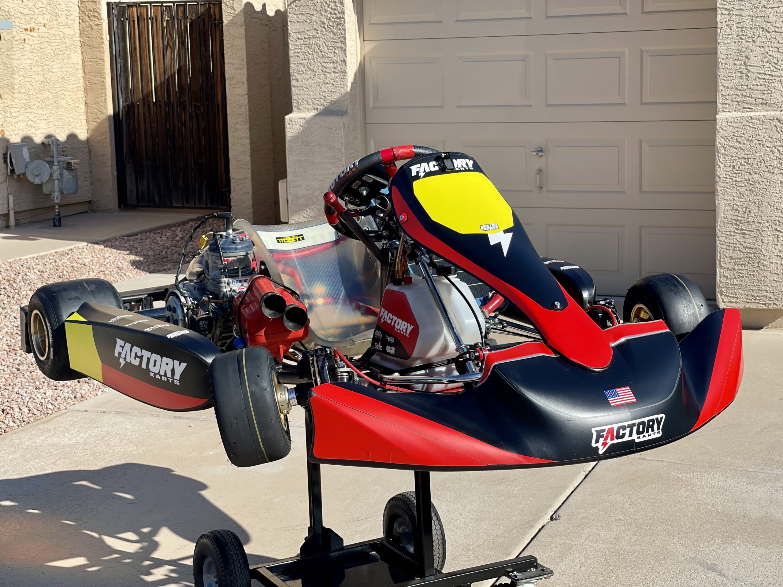 FACTORY KART CHASSIS W IAME 175 SSE COMPLETE SHIFTER ENGINE Musgrave 