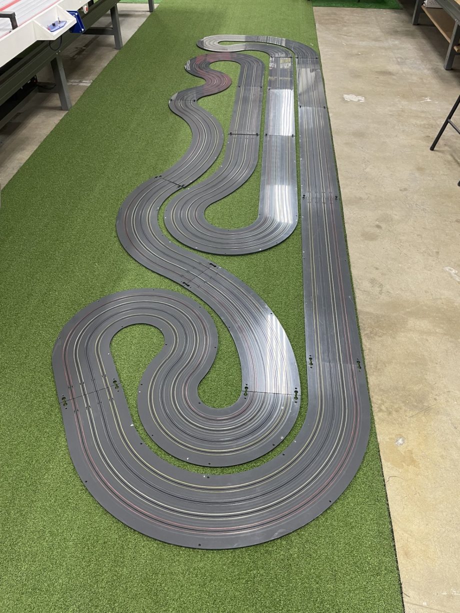 4' x 20' "SO CAL GP" 4 LANE TRACK KIT WITH RAIL INSTALLED FOR FREE (TYPE 1 PVC)