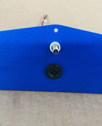(2) ASSEMBLED DRIVER STATION, COMMERCIAL STYLE, BLUE
