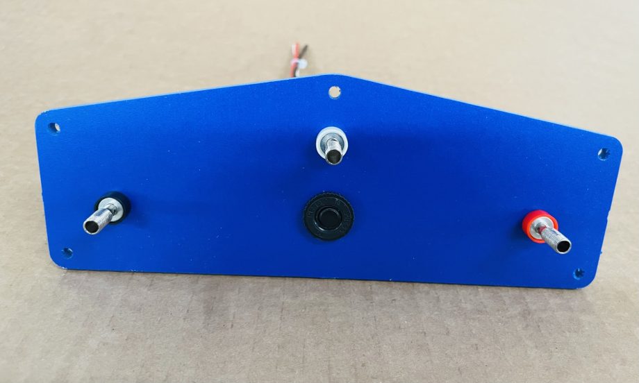 (2) ASSEMBLED DRIVER STATION, COMMERCIAL STYLE, BLUE