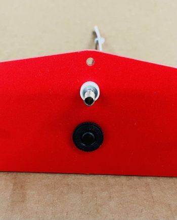 (2) ASSEMBLED DRIVER STATION, COMMERCIAL STYLE, RED