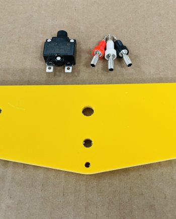 (1) DRIVER STATION, COMMERCIAL STYLE NOT ASSEMBLED, YELLOW