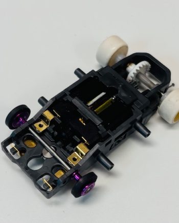NEW V3 VIPER CHASSIS, CMPM MODIFIED, 1.9 TO 2.1 OHM CUSTOM BUILT ARMATURE, LEVEL 10 MOTOR & TRACTION MAGNETS SLOT CAR BUILT BY WILLY, FREE LEXAN BODY