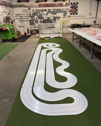 READY TO SHIP INCLUDES FREIGHT, 4' x 16' "SO CAL GP" 4 LANE TRACK KIT WITH RAIL INSTALLED FOR FREE, WHITE TYPE 1 PVC