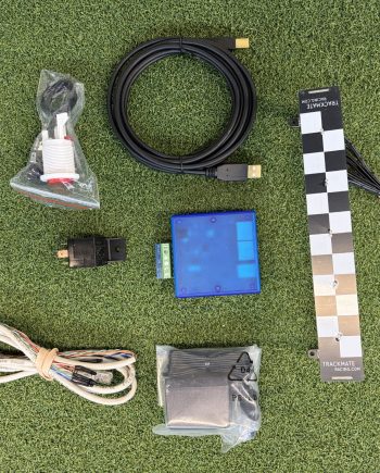 TRACKMATE 4 LANE TIMING SYSTEM WITH TRACKMATE LED BRIDGE, (8 INCH WIDE TRACK)