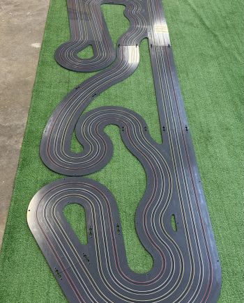 READY TO SHIP, PRICE INCLUDES $175.00 FOR SHIPPING, 3' x 12' "VENOM" 3 LANE TRACK KIT WITH RAIL INSTALLED FOR FREE, GRAY TYPE 1 PVC