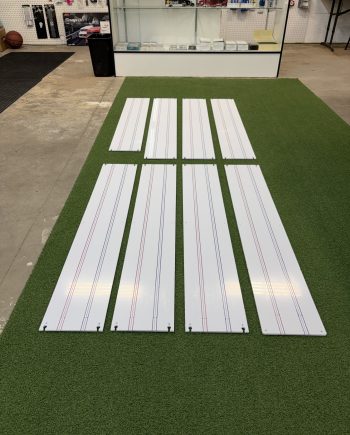 READY TO SHIP, PRICE INCLUDES SHIPPING, 31 FOOT DRAG STRIP, 1/8 AND 1000 FOOT, TRACK KIT WITH RAIL INSTALLED FOR FREE, WHITE TYPE 1 PVC